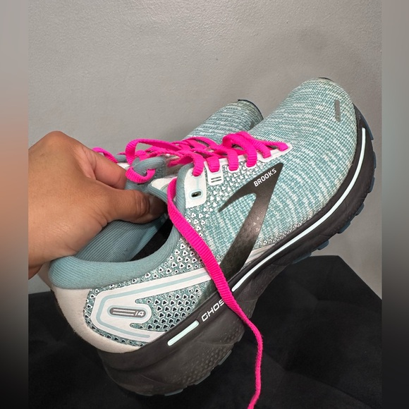 Brooks Ghost 14 Women's Cushioned Size 6 Teal and Pink - Picture 9 of 12